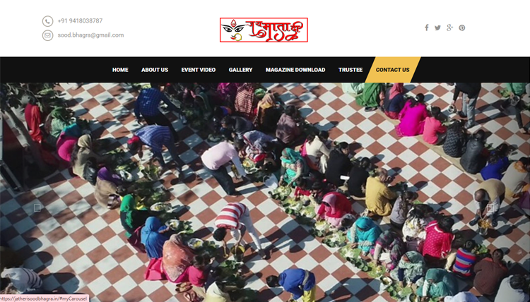 Jatheri Mata Sood website portfolio preview