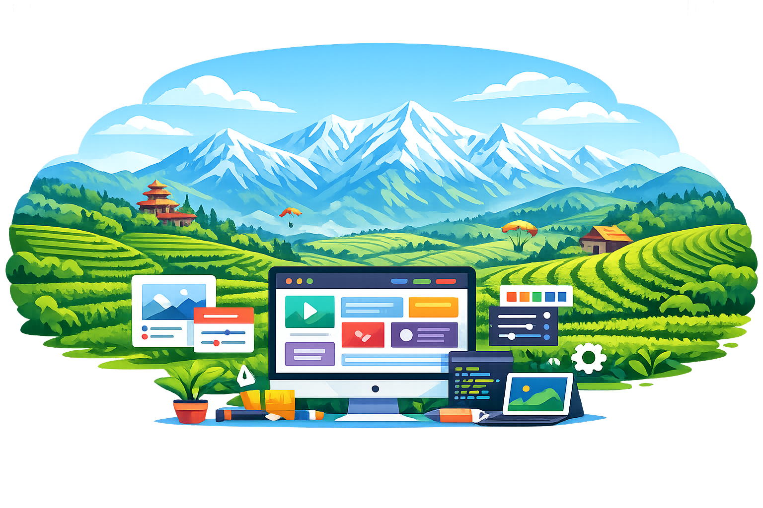 Website designing services in Palampur